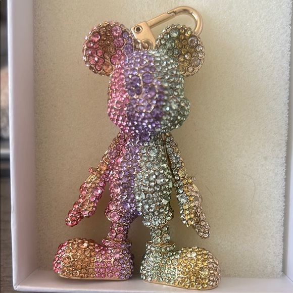 BaubleBar Disney Mickey Mouse Multicolor Keychain - Picture 4 of 5